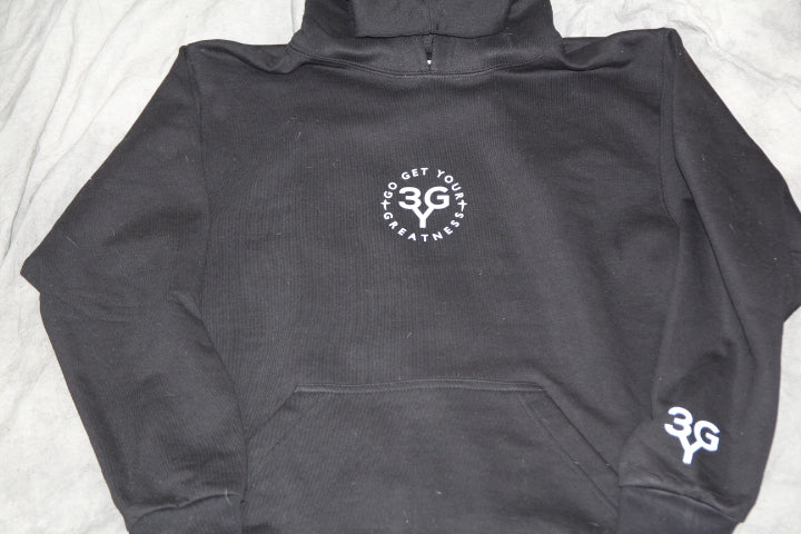 "GOD & GREATNESS" HOODIE (UNISEX) - BLACK