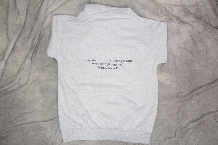 "GOD & GREATNESS"  HOODIE (UNISEX) - GREY